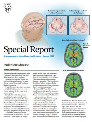 cover image of Mayo Clinic Special Report. Parkinson's Disease